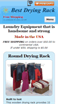 Mobile Screenshot of bestdryingrack.com